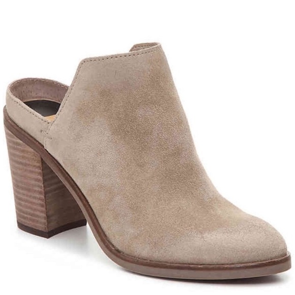 Dolce Vita Selene Suede Block Heel Mule - Picture 1 of 14